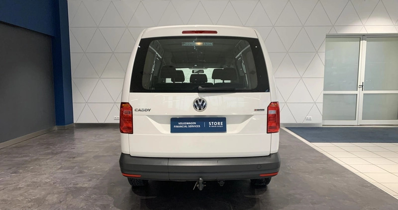 Volkswagen Caddy cena 83900 przebieg: 102914, rok produkcji 2018 z Warszawa małe 232
